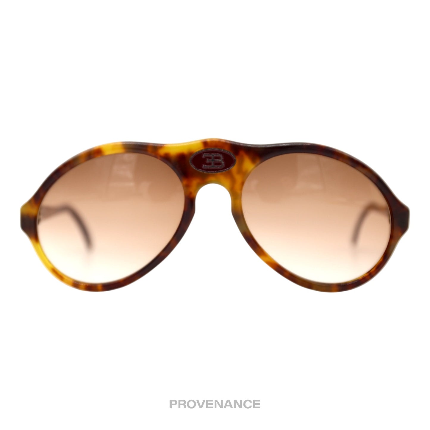 🔴 Bugatti Teardrop Logo Sunglasses - Havanna Brown