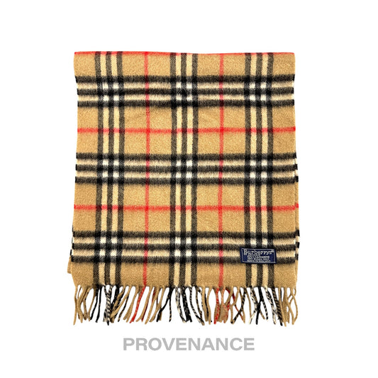 🔴 Burberry Scarf - Nova Check Cashmere