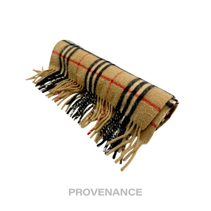 🔴 Burberry Scarf - PURE CASHMERE Nova Check