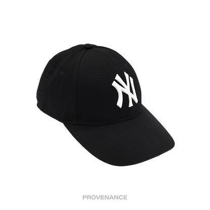 🔴 Gucci x NY Yankees Embroidered Hat Cap - Black Deer Bambi