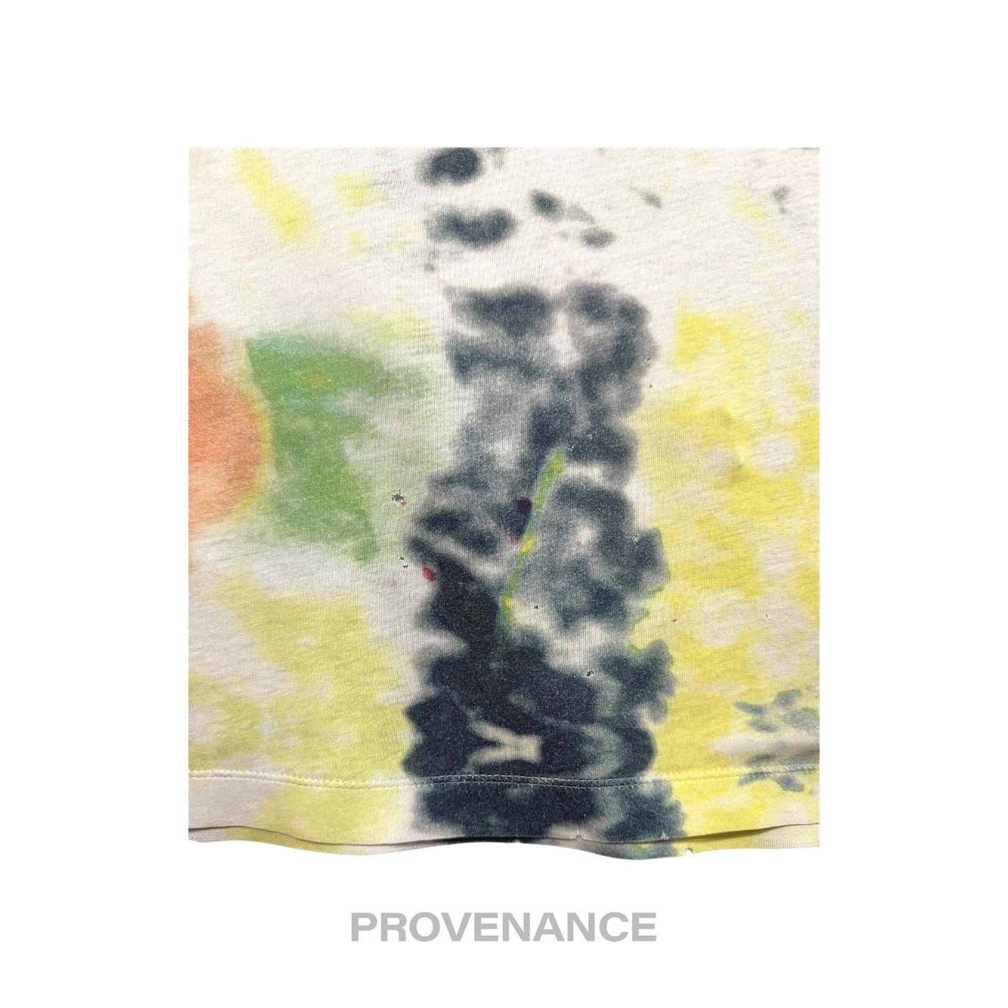 🔴 Gucci GG  Vintage Logo T-Shirt - Tie Dye White  S