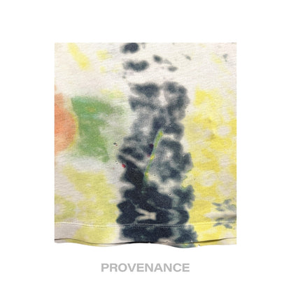 🔴 Gucci GG  Vintage Logo T-Shirt - Tie Dye White  S