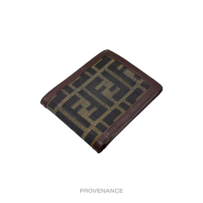 🔴 Fendi Bifold Wallet - FF Zucca