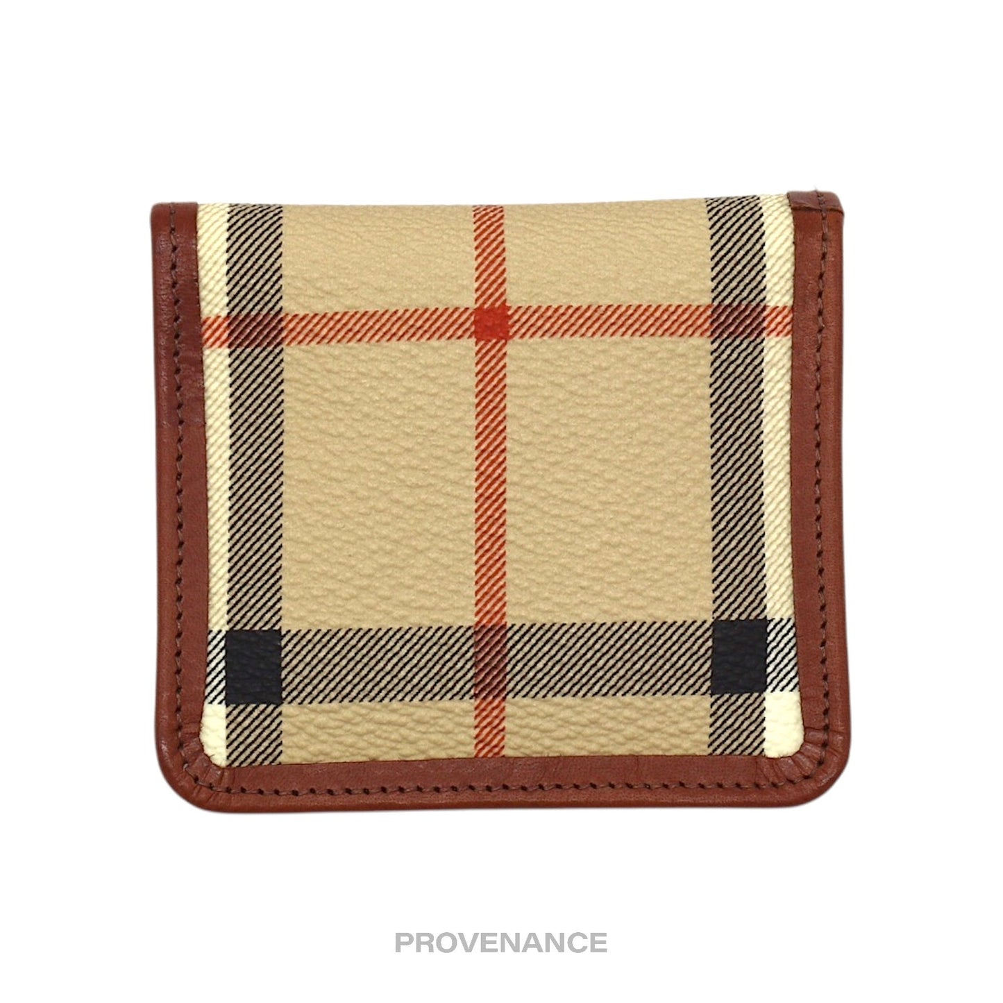 🔴 Burberry Vintage Golf Tee Wallet - Nova Haymarket Check