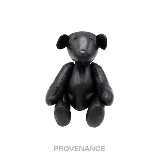 🔴 Gucci Teddy Bear - Black Calfskin Leather