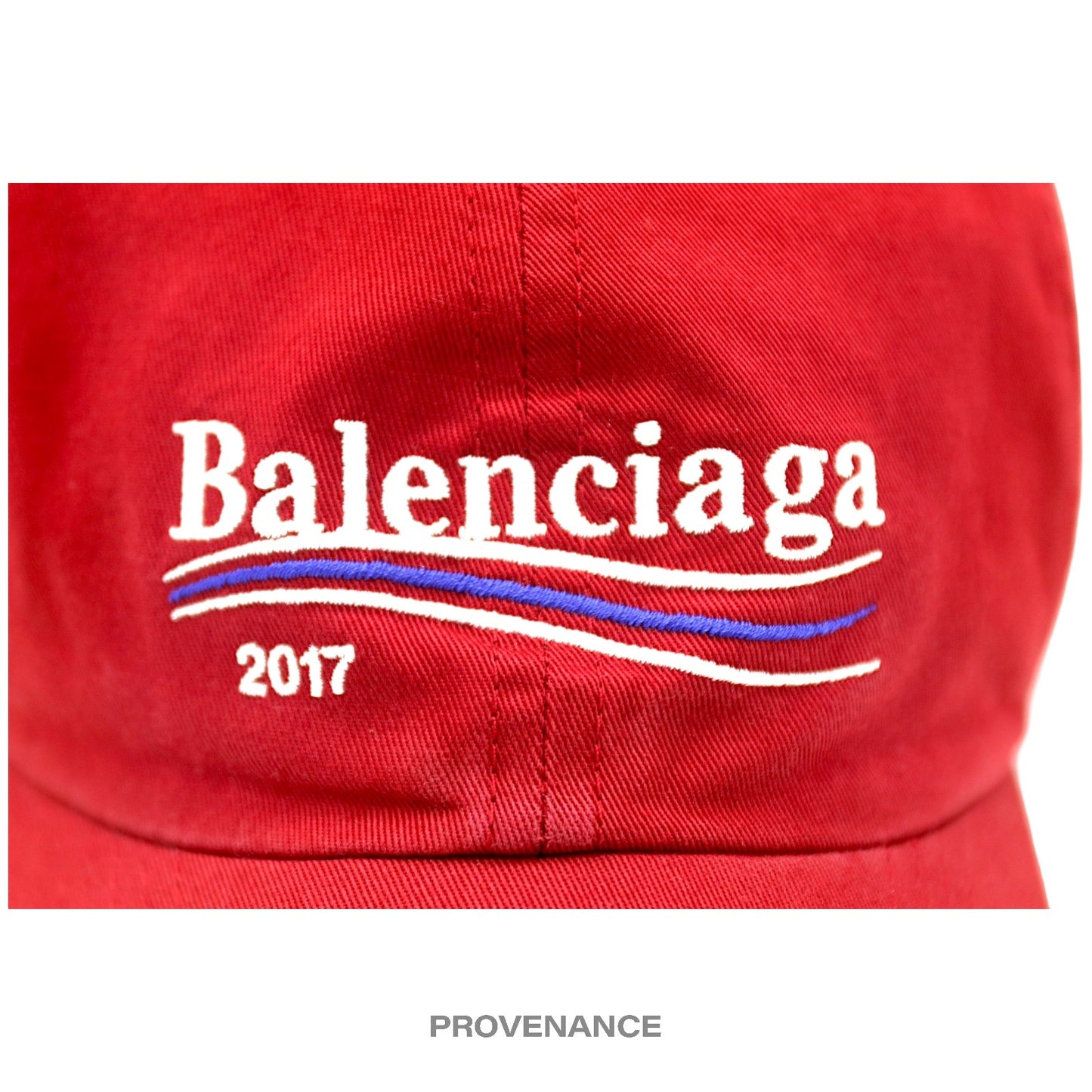 🔴 Balenciaga Political Campaign Cap Hat - Red