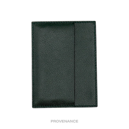 🔴 Rolex Card Holder Wallet - Green Leather