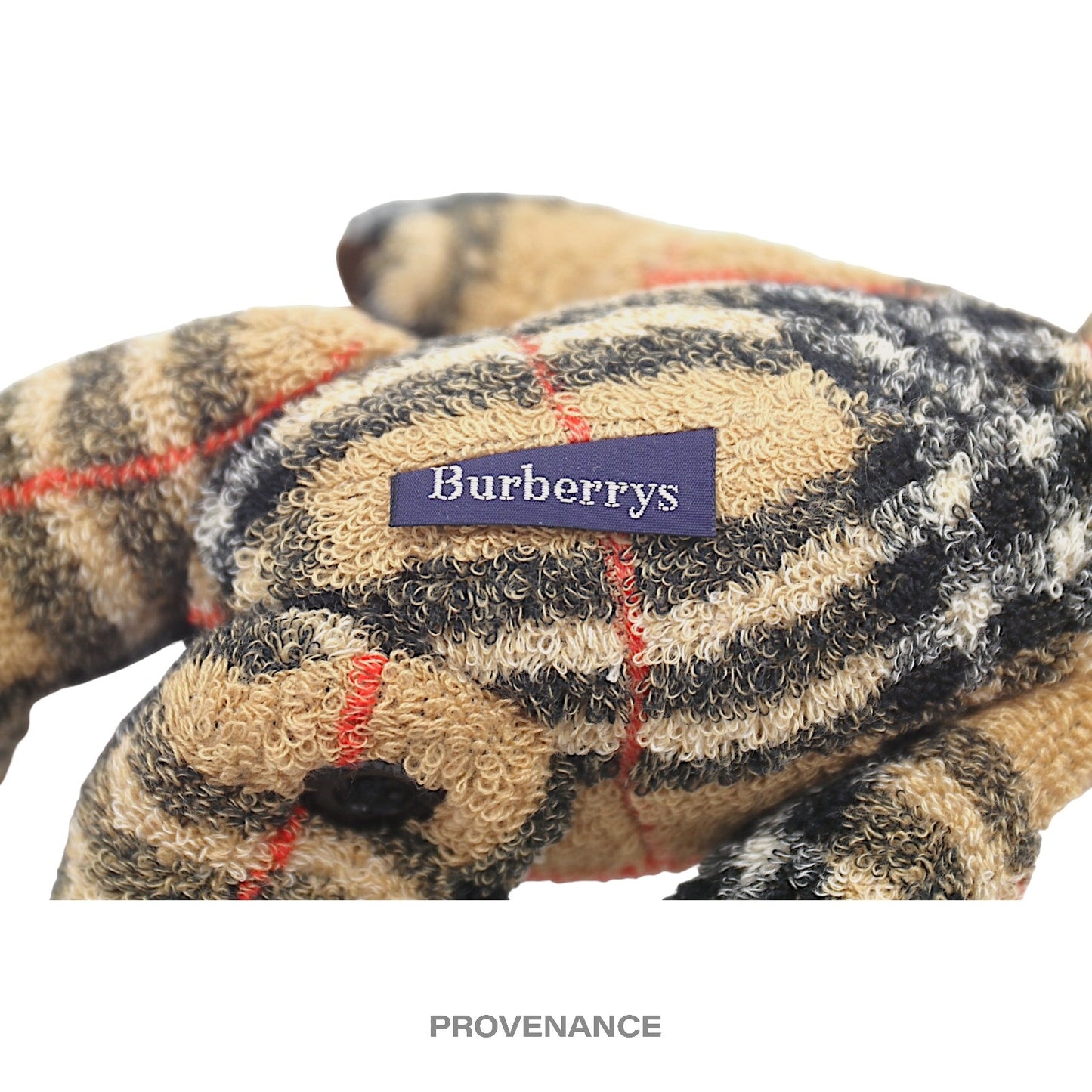 🔴 Burberry Teddy Bear - Nova Check Terry