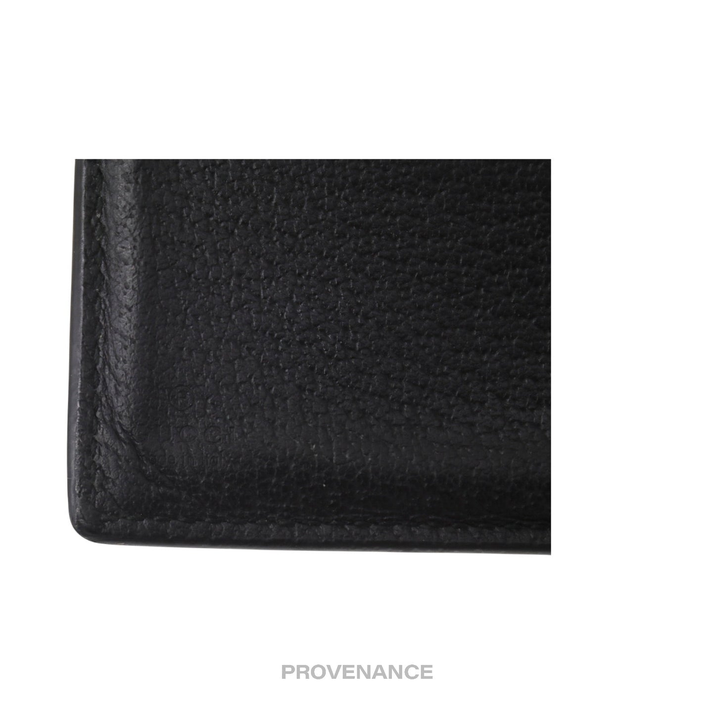 🔴 Gucci GG Marmont Bifold Wallet - Black Leather