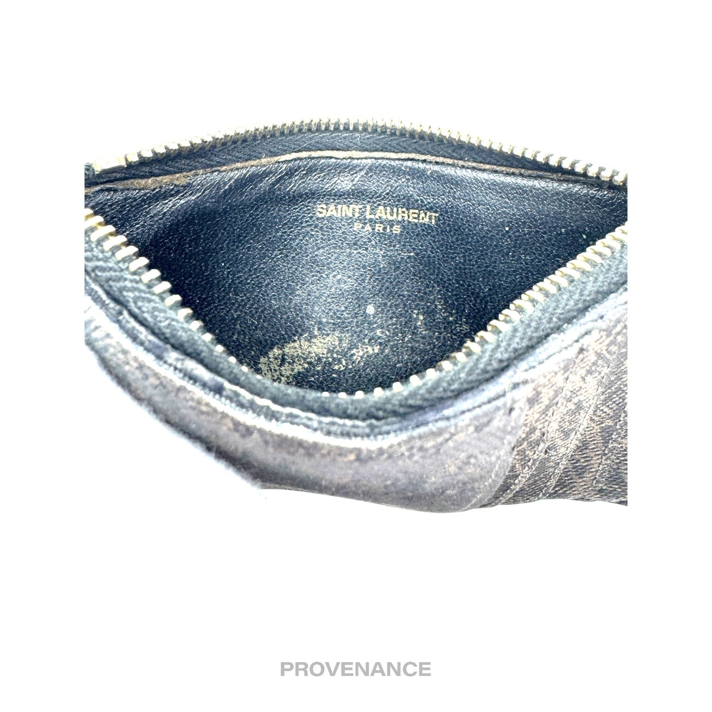 🔴 Saint Laurent Paris SLP Fragment Card Wallet - Monogram