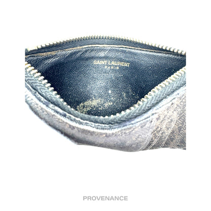 🔴 Saint Laurent Paris SLP Fragment Card Wallet - Monogram