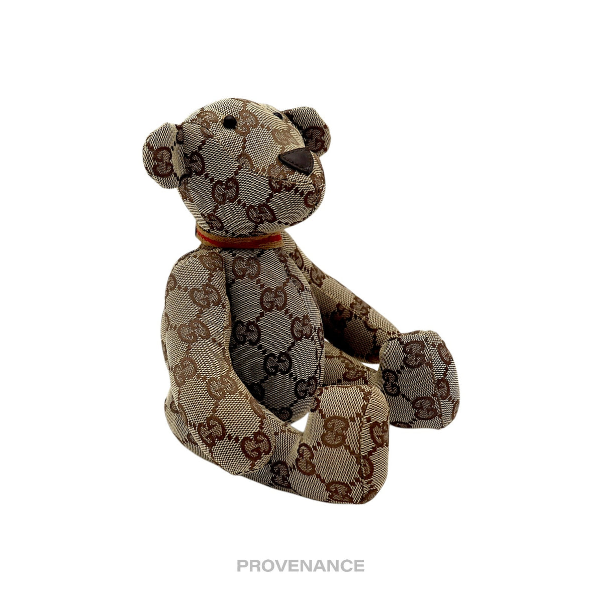 🔴 Gucci Teddy Bear - GG Canvas Tan