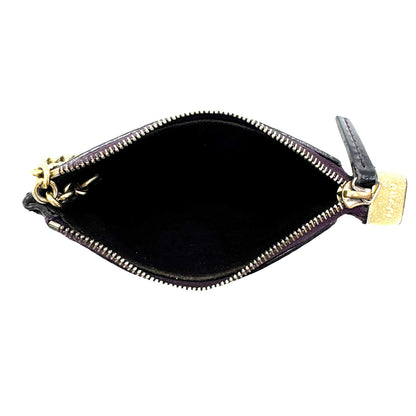 🔴 Gucci Key Pouch Cles - GG MicroGuccissima Patent Purple