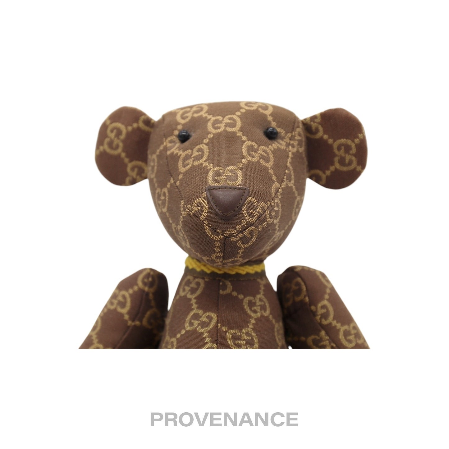 🔴 Gucci Teddy Bear - GG Canvas Brown