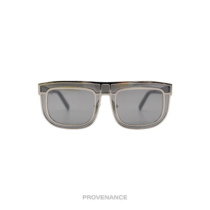 🔴 Louis Vuitton Phenix Sunglasses - Silver Mirror