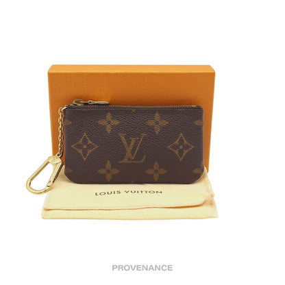 🔴 Louis Vuitton Key Pouch Cles -  Monogram