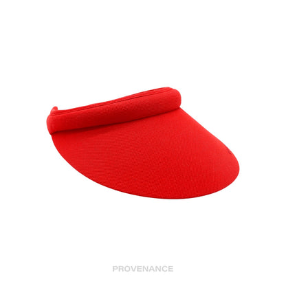 🔴 Burberry Golf Visor - Nova Check Red