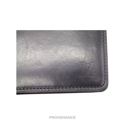 🔴 Louis Vuitton 10CC Tall Bifold Wallet - Nomade Noir Black