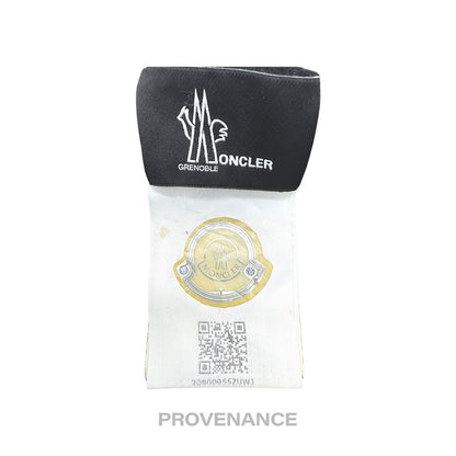 🔴 Moncler Grenoble Logo Knit Beanie Cap - Black