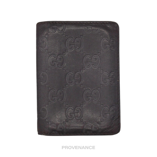 🔴 Gucci Pocket Organizer Wallet - Chocolate GG Guccissima