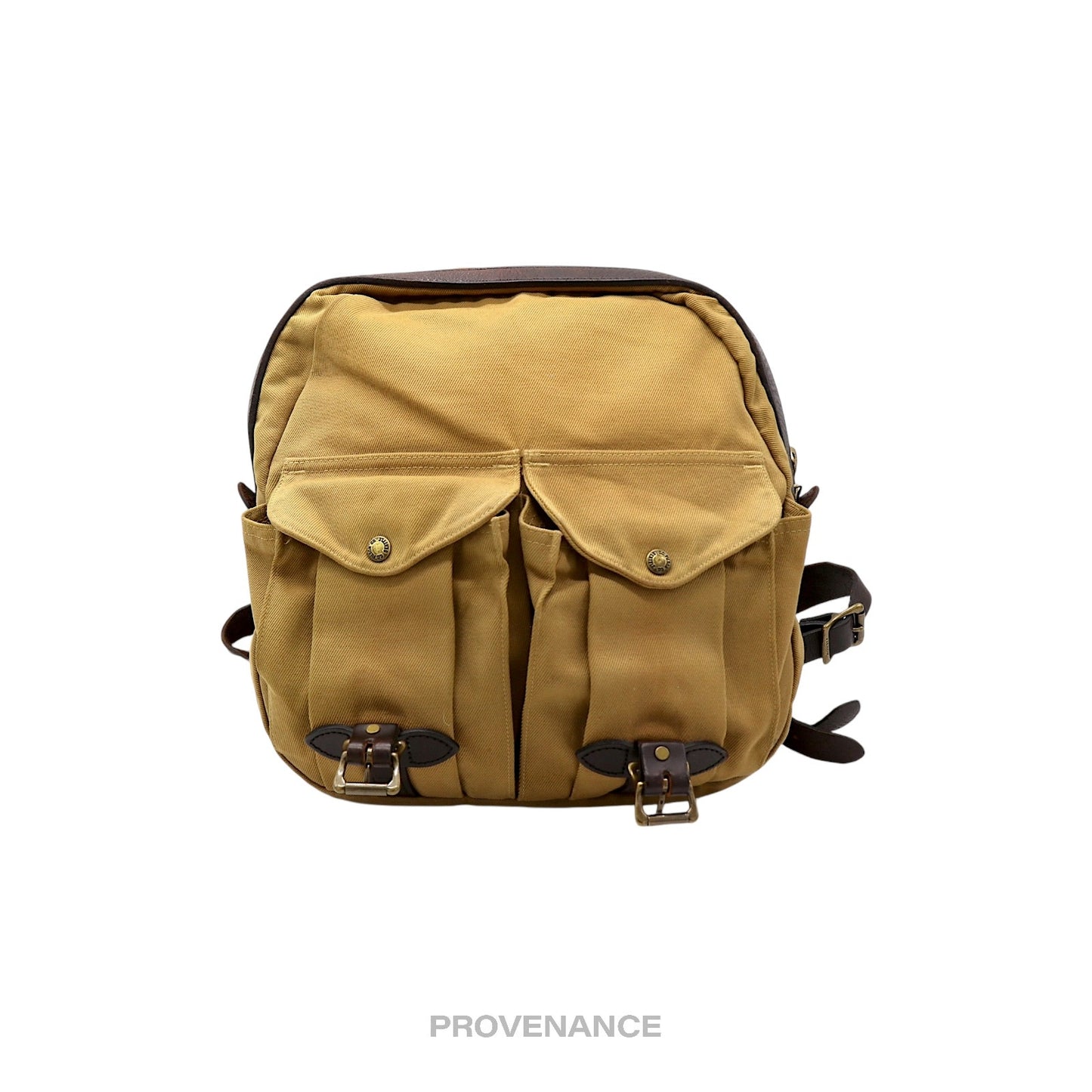 🔴 Filson Rugged Twill Rucksack Backpack - Tan