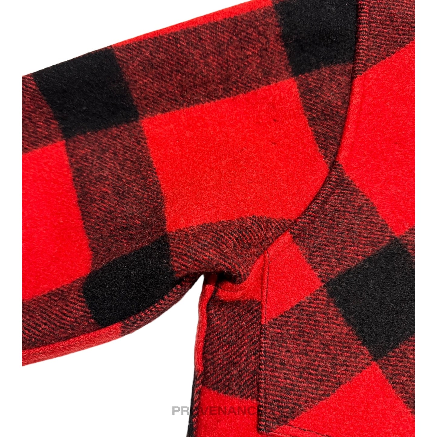 🔴 Filson Double Mackinaw Cruiser - Red/Black Plaid 36