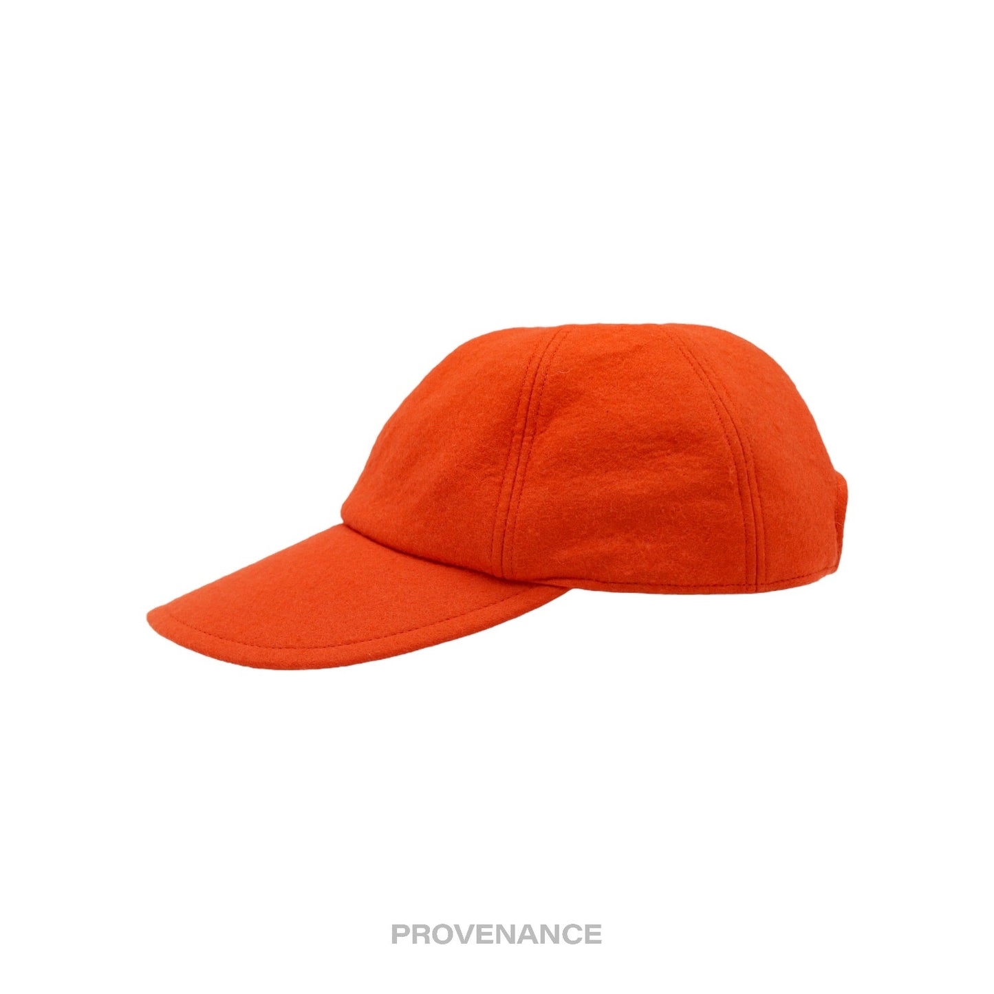 🔴 Christian Dior CD Wool Blend Cap Hat - Orange