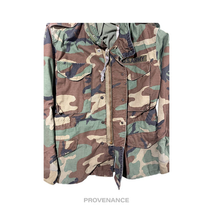 🔴 US ARMY M-65 FIELD JACKET - Camouflage S