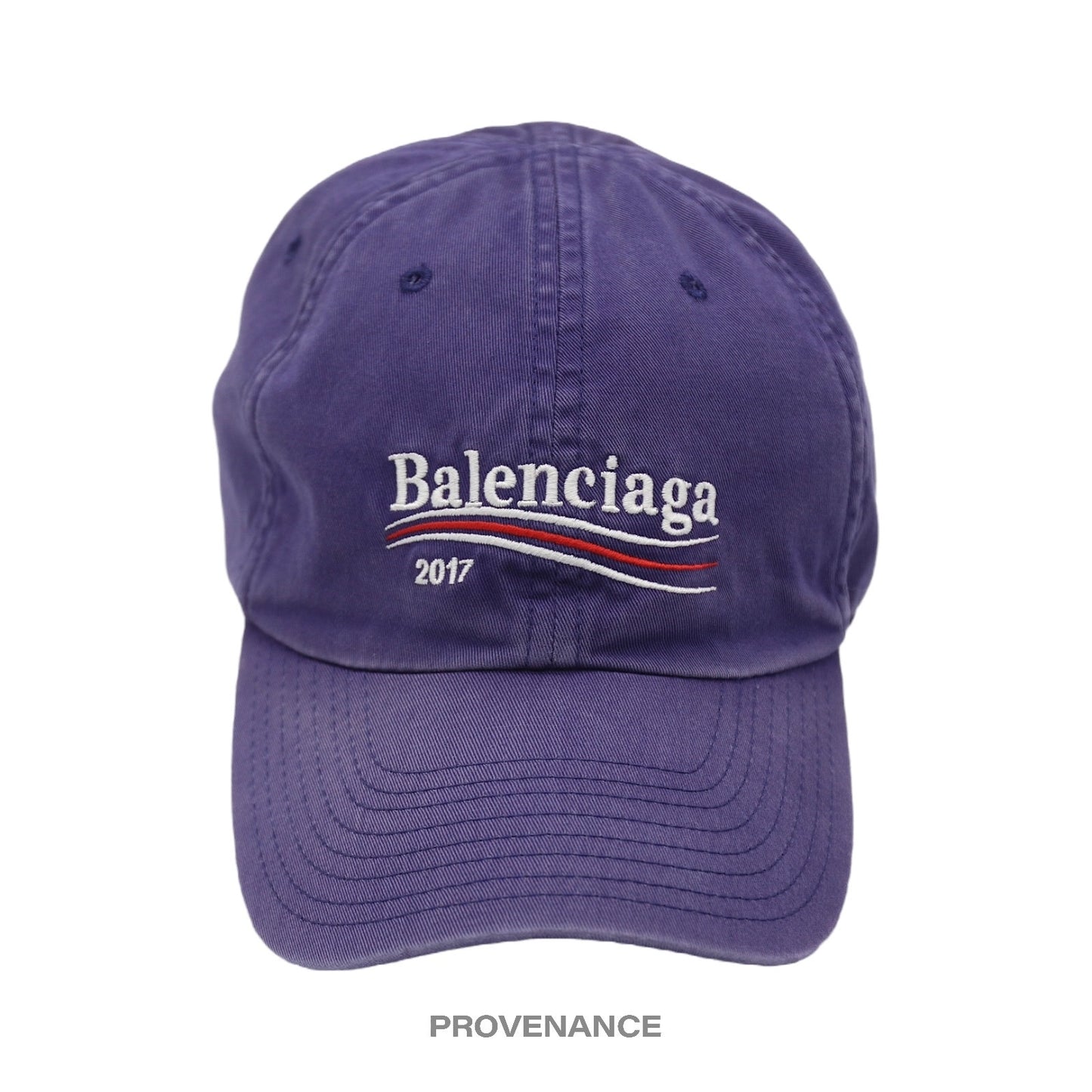 🔴 Balenciaga Campaign Cap - Washed Blue