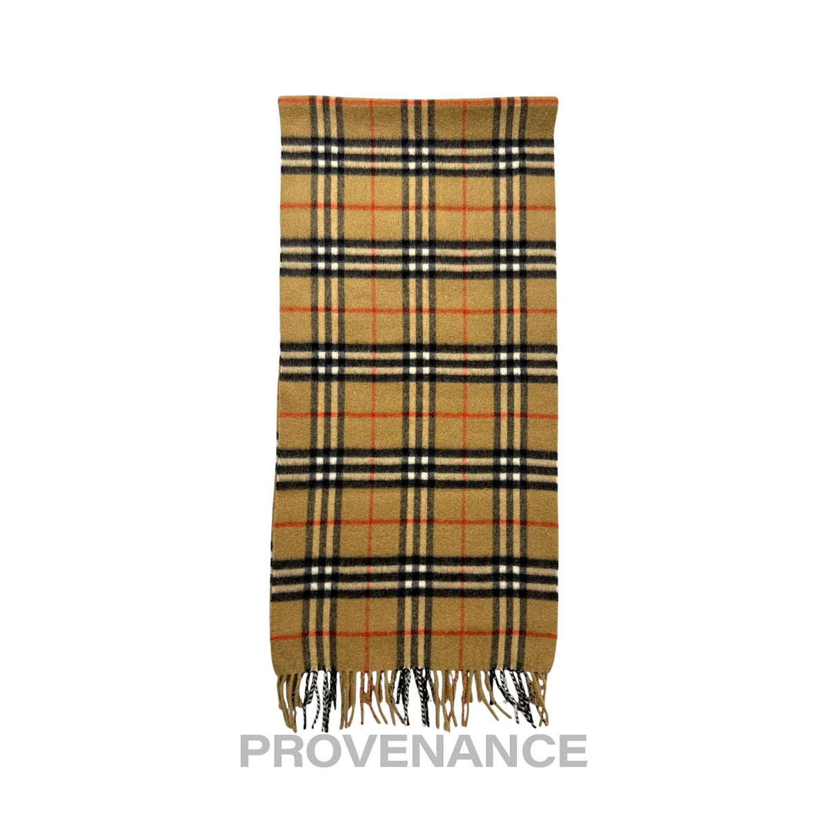🔴 Vintage Burberrys Scarf Nova Check 100% PURE CASHMERE