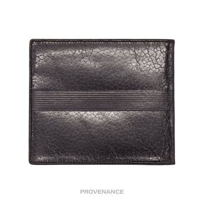 🔴 Givenchy Bifold Wallet - Black Leather