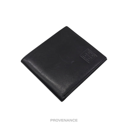 🔴 Givenchy 4G Logo 8CC Bifold Wallet - Monsieur Black Leather