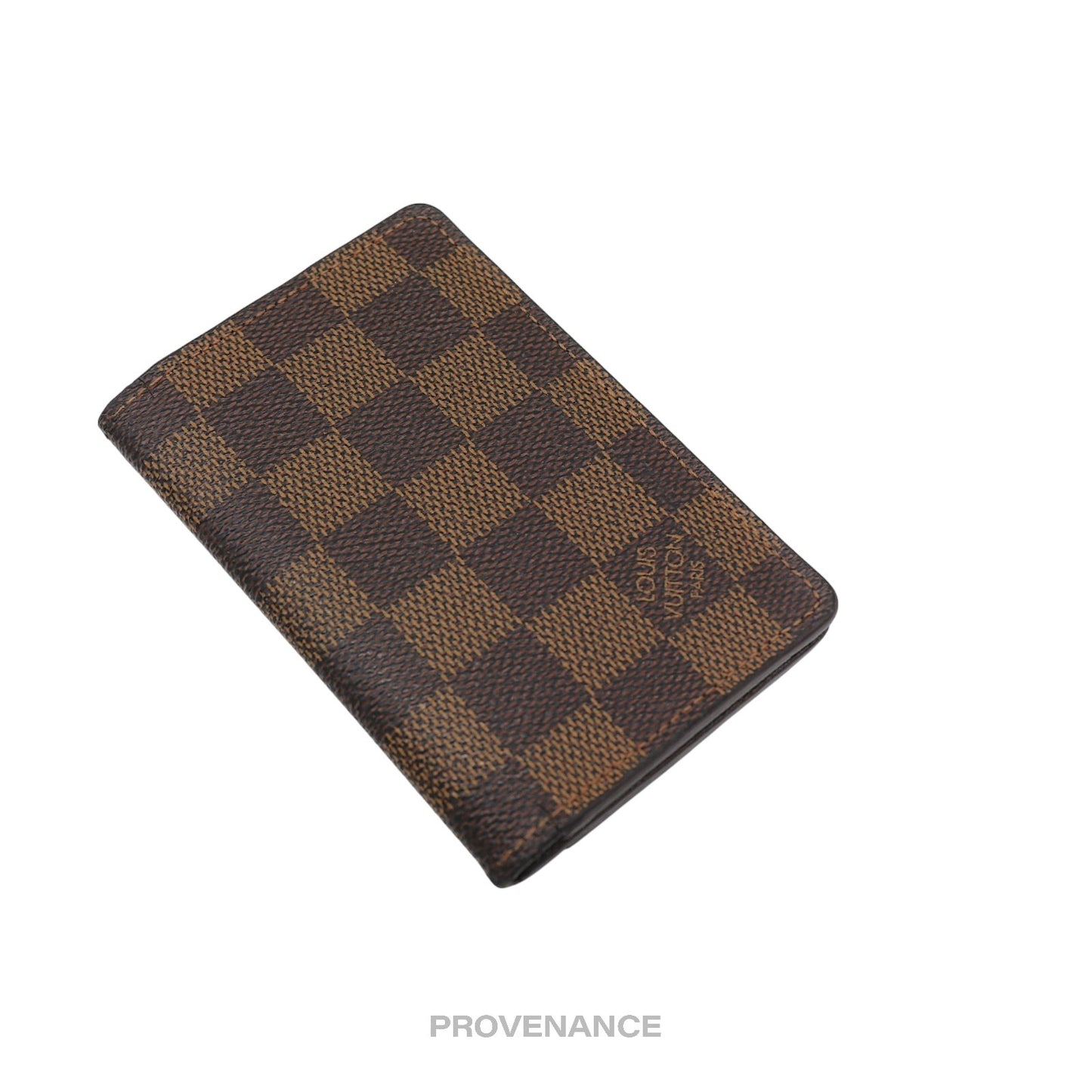 🔴 Louis Vuitton Pocket Organizer Card Wallet - Damier Ebene