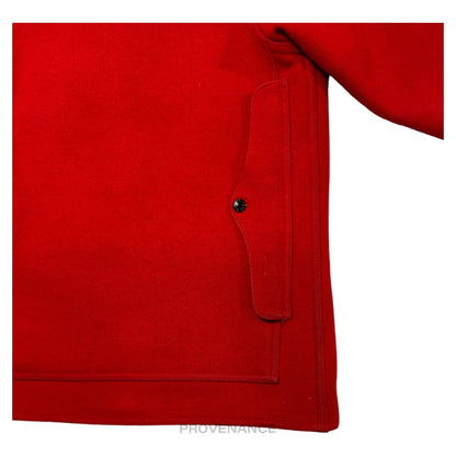 🔴  Filson Mackinaw Wool Cruiser Jacket - Scarlet Red W10