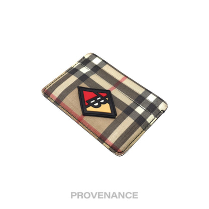 🔴 Burberry Card Holder Wallet - Nova Vintage Check