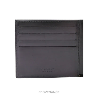🔴 Givenchy Glow In The Dark 8CC Bifold Wallet - White Black