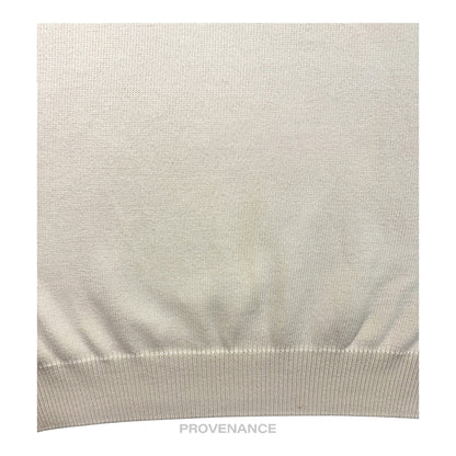 🔴 Burberry Golf Sweater Vest - Cream 42 XL