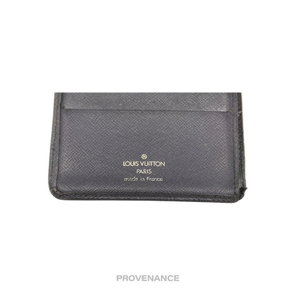 🔴 Louis Vuitton Bifold Wallet - Taiga Ardoise Leather