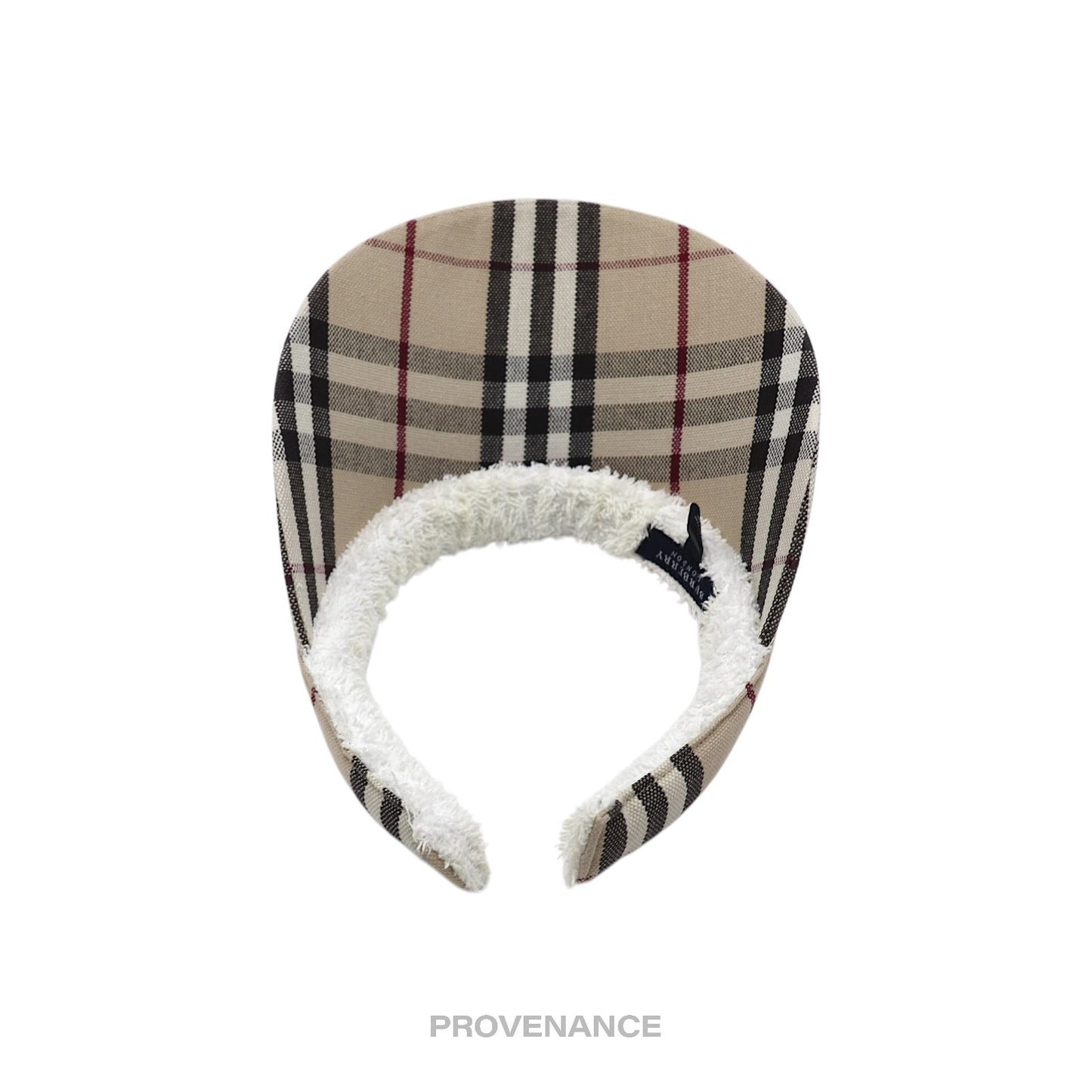 🔴 Burberry Golf Visor - Nova Haymarket Check