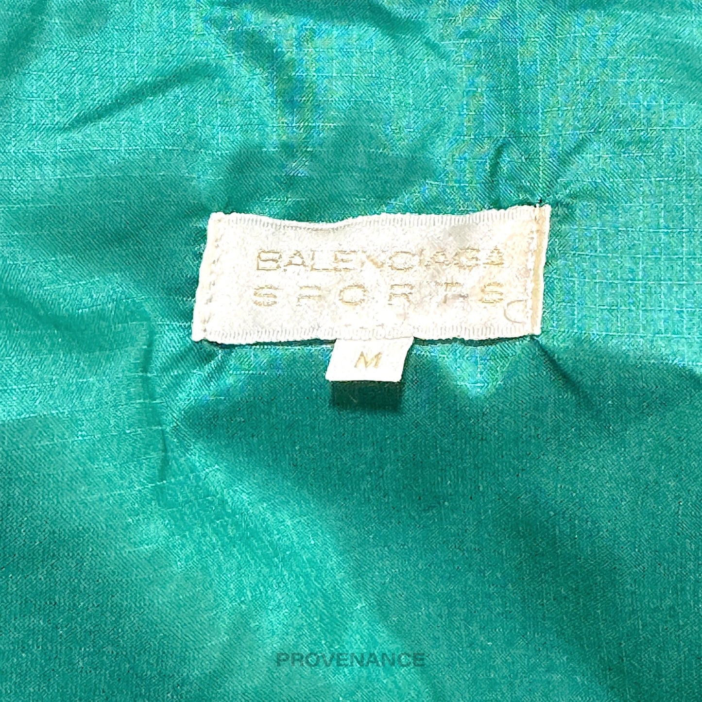 🔴 Balenciaga Sports Technical Track Pant - Teal Green M