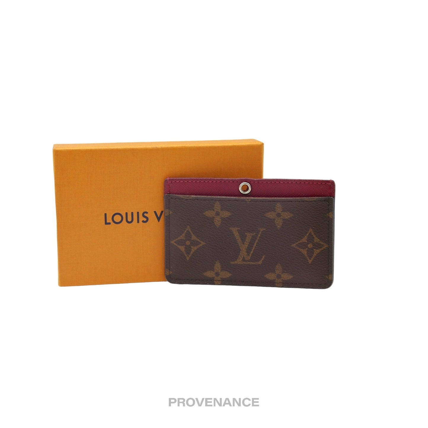 🔴 Louis Vuitton Card Holder Wallet - Monogram Fuchsia