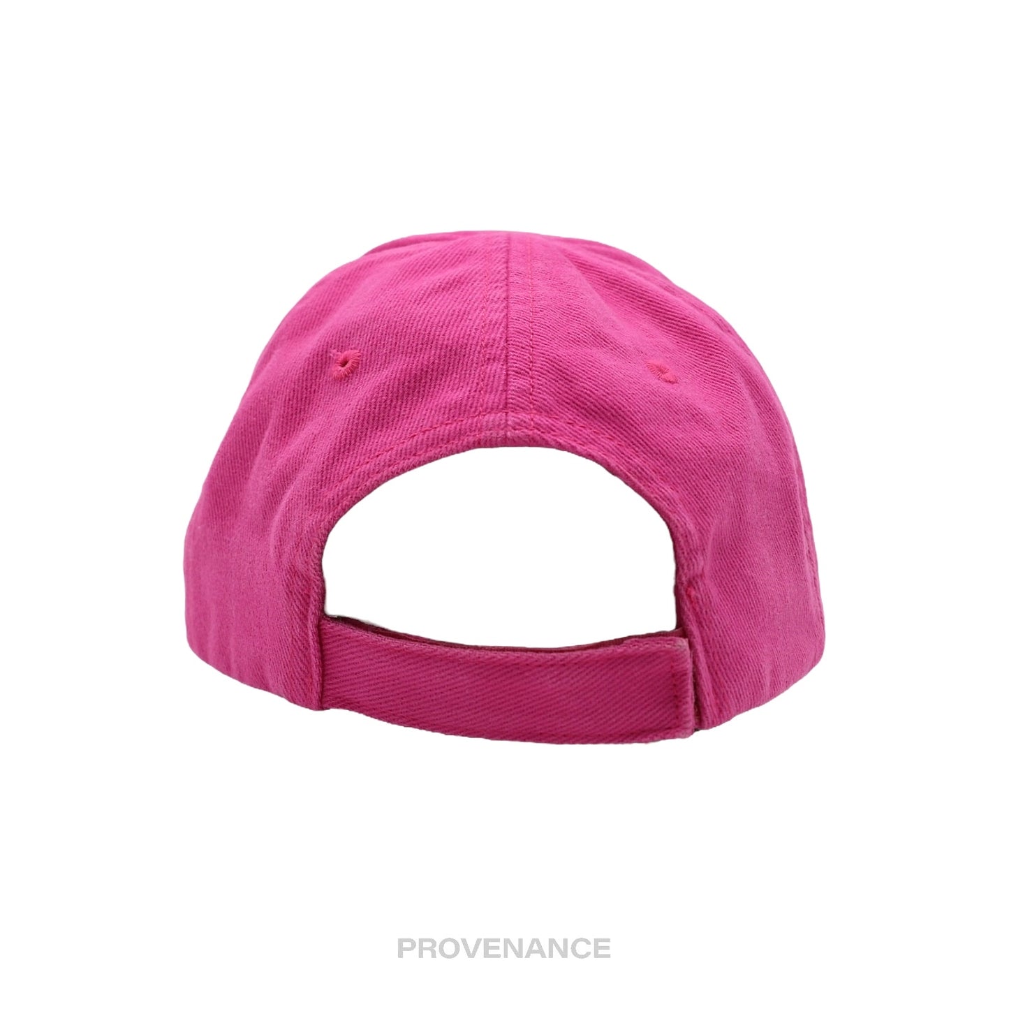 🔴 Balenciaga Embroidered Logo Cap - Washed Pink