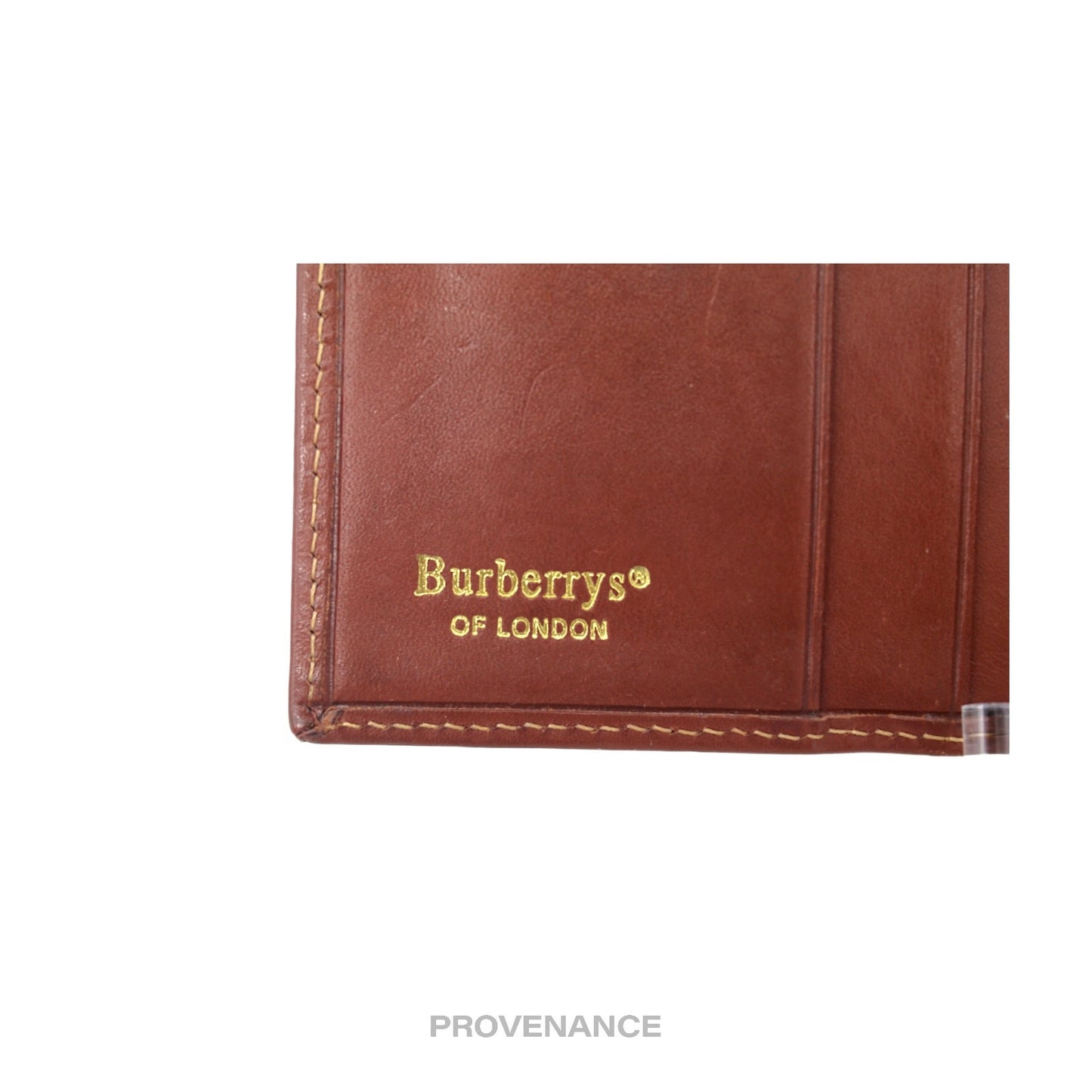 🔴 Burberry ID Bifold Wallet - Nova Haymarket Check Brown