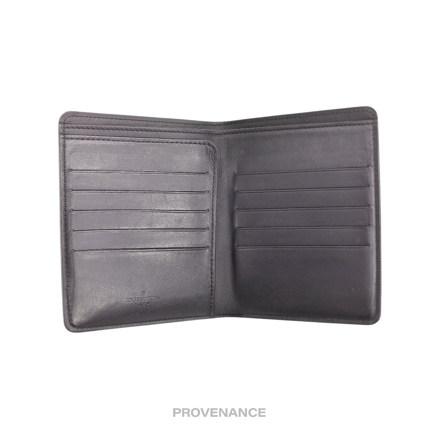 🔴 Louis Vuitton 10CC Tall Bifold Wallet - Nomade Noir Black