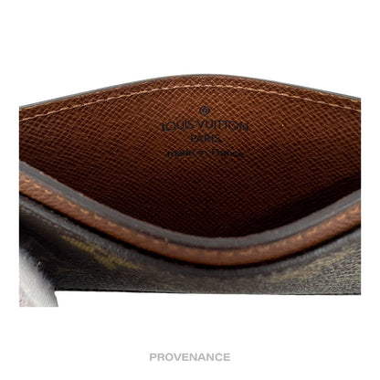 🔴 Louis Vuitton Card Holder Wallet - Monogram