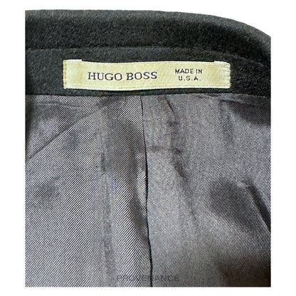 🔴 Boss x Loro Piana Jacket Overcoat - Black Cashmere 36 46