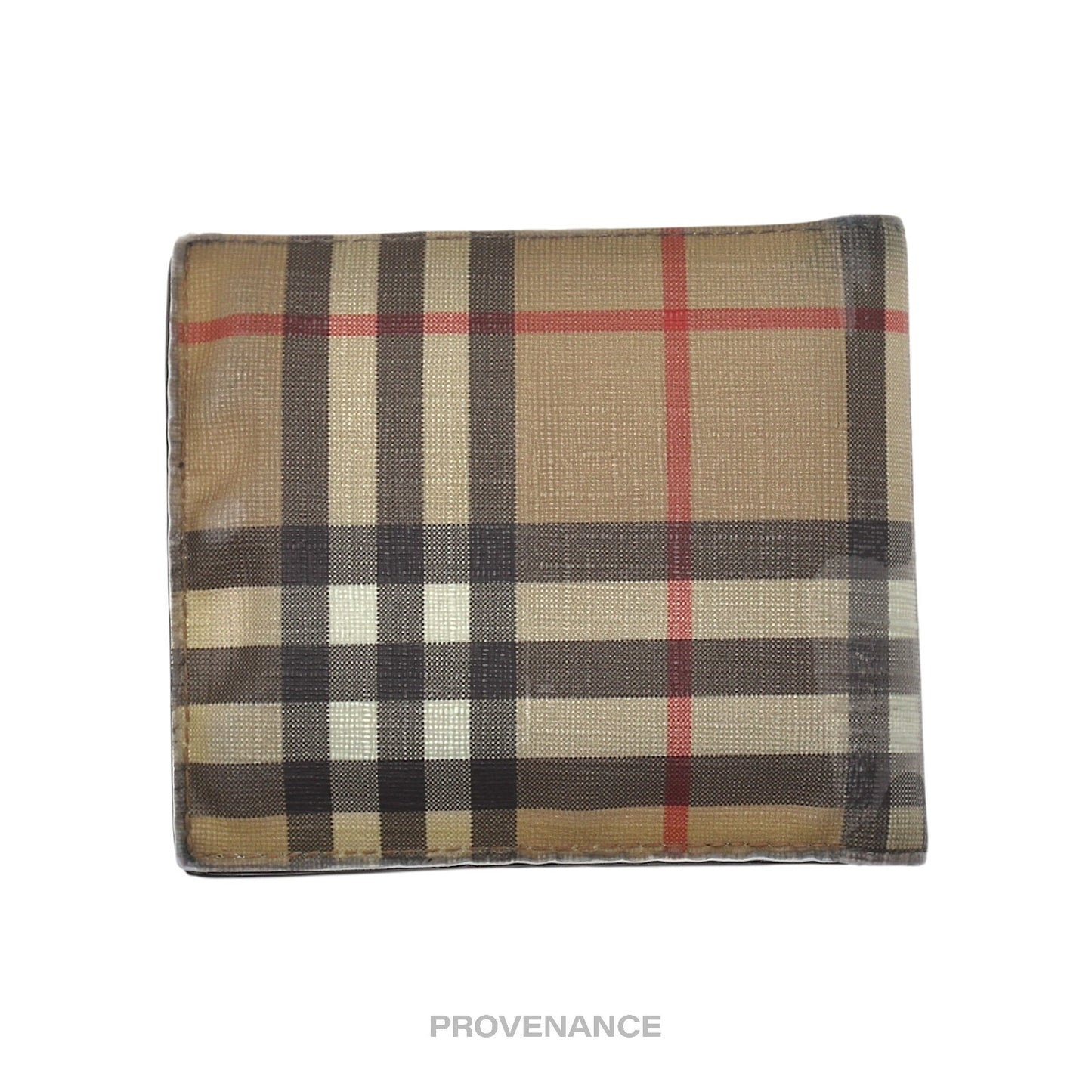 🔴 Burberry Bifold Wallet - Nova Check Black