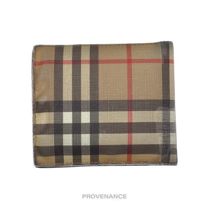 🔴 Burberry Bifold Wallet - Nova Check Black