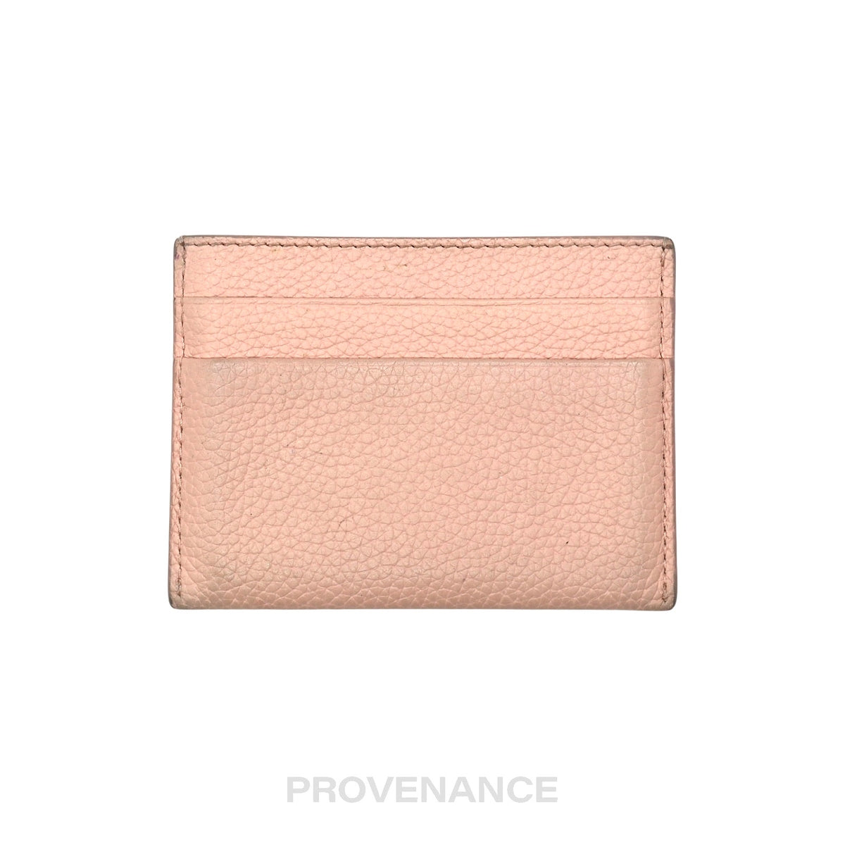 🔴 Burberry Card Holder Wallet -TB Monogram Pink Leather