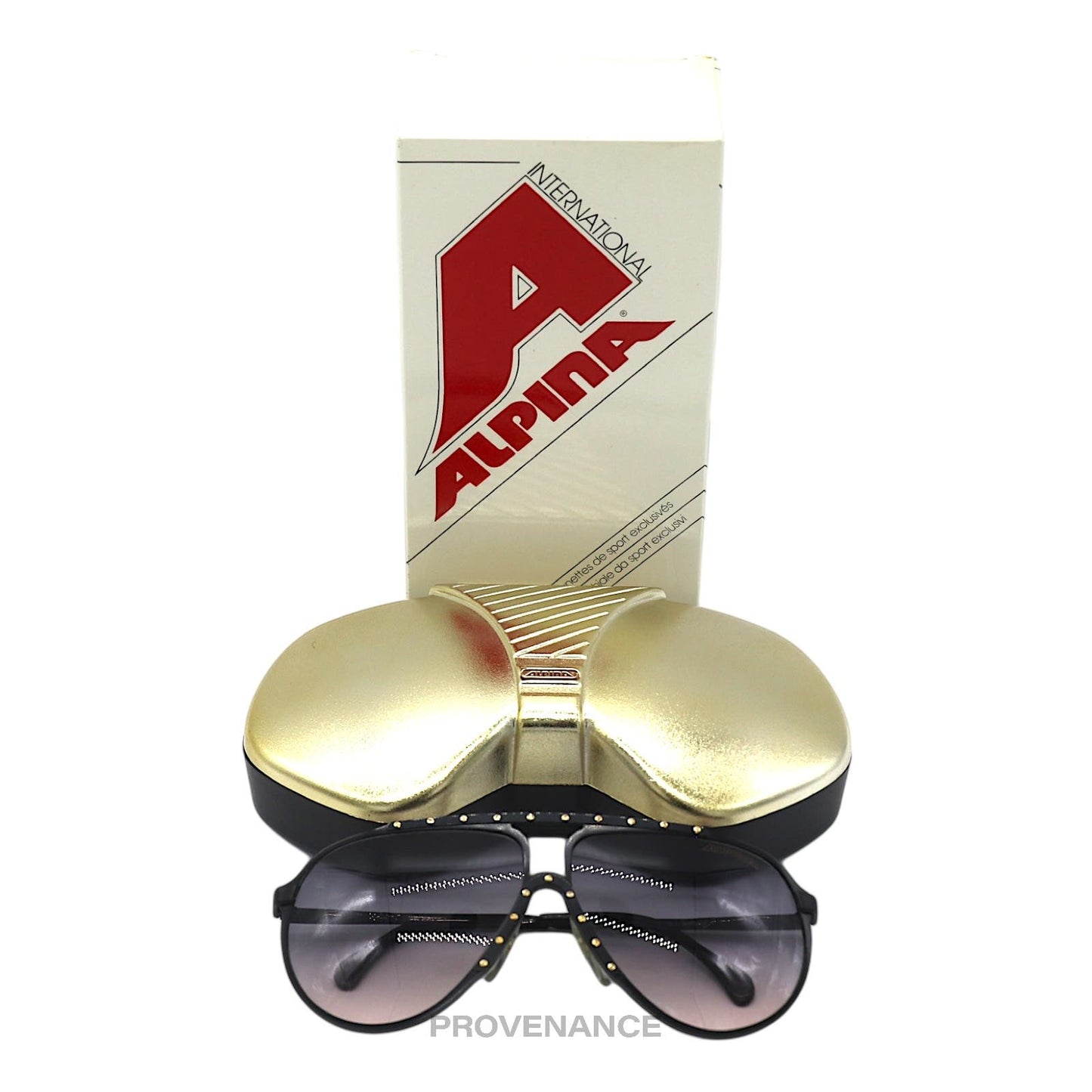 🔴 Alpina M1  2266230 Vintage Sunglasses - (JAY-Z) Black S